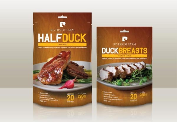 $20 for Two Premium Duck Breasts or Two Half Ducks Deboned