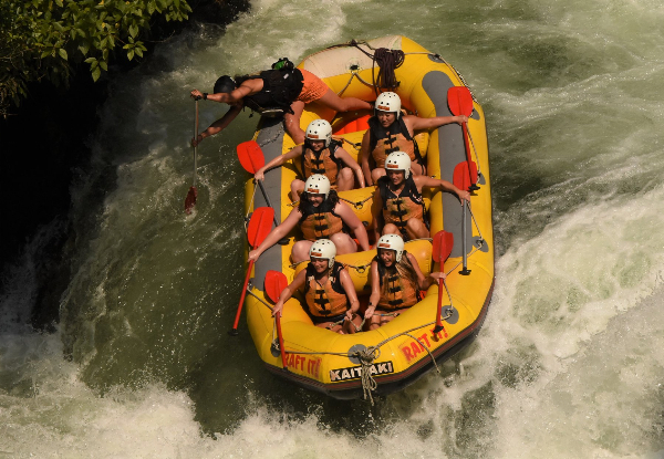 Kaituna River White Water Rafting Experience for One incl. Online Photo Pack - Options for up to Six People