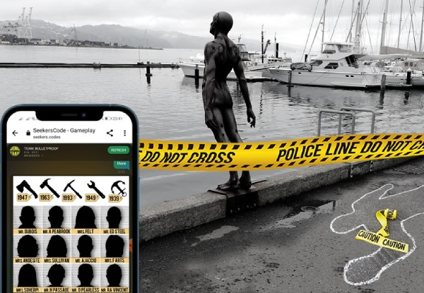 Murder on Harbour Way - Murder Mystery Treasure Hunt for up to Four People