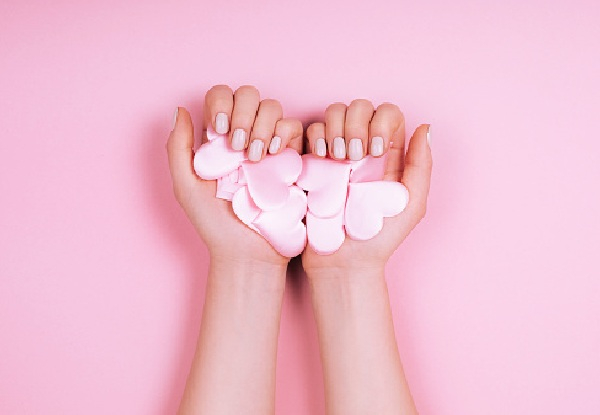 Full Set of SNS on Natural Nails - Options for Spa Manicure, Express Gel Manicure, Full Gel Manicure or SNS with Extensions