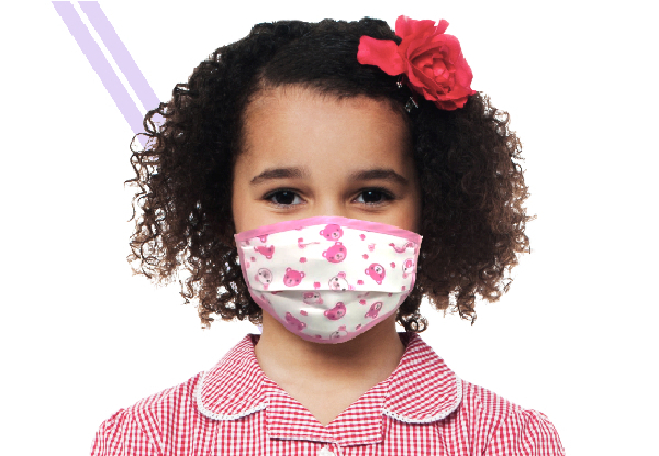Three-Pack of Reusable Good Mask™ Premium Quality Kids Face Masks - Six Styles Available & Options for Mixed-Packs