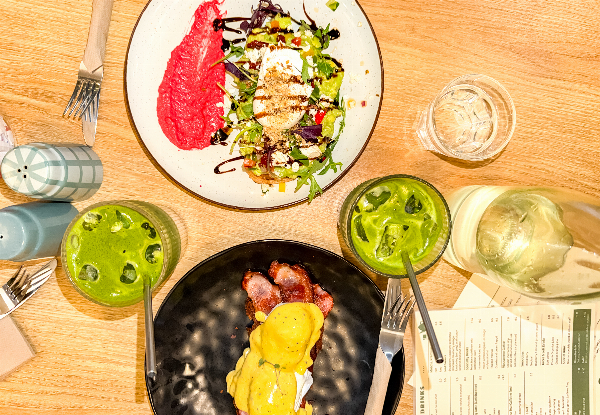 Enjoy $50 Towards Breakfast, Brunch or Lunch for Two People at TRA Coffee