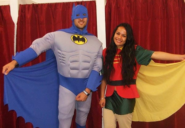 $25 for an Adult Costume Hire, or $12 for a Child Costume Hire