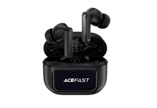 Acefast TWS Earbuds with Smart Screen, Noise Cancelling & IPX4