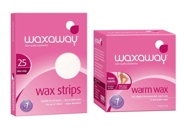 $12 for a Waxaway Warm Wax Package