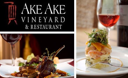 Ake Ake Vineyard Restaurant - Kerikeri