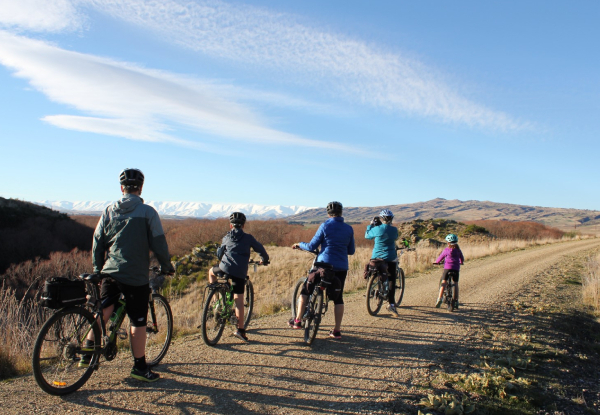 Two-Day & Two-Night Otago Central Rail Trail Bike Tour for Two People - Options for up to Six People