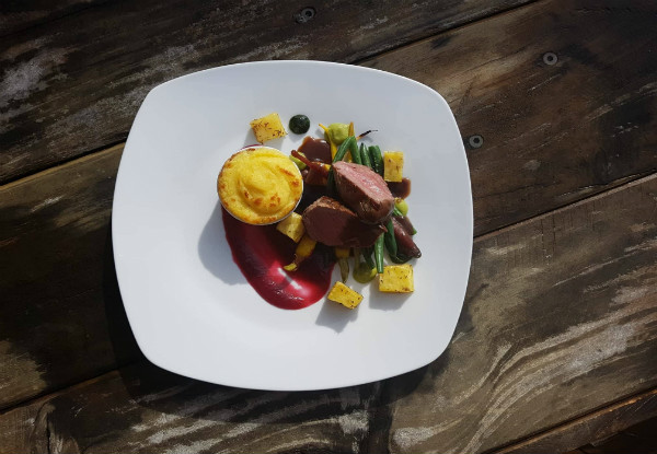 Two-Course Set Menu Dinner for Two People on the Waterfront in Paihia - Options for Four or Six People Available