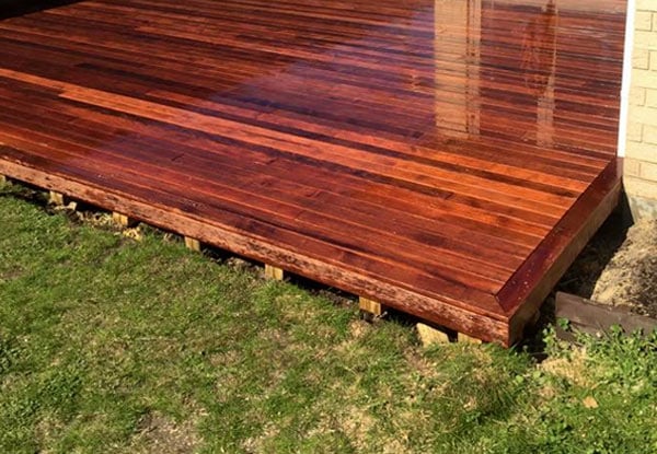 $325 for Eight Hours of Landscaping, Paving, Decking or Fence Building (value up to $690)