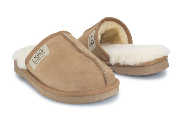 Ugg Australian-Made Water-Resistant Essentials Classic Unisex Sheepskin Scuffs - Eight Sizes Available