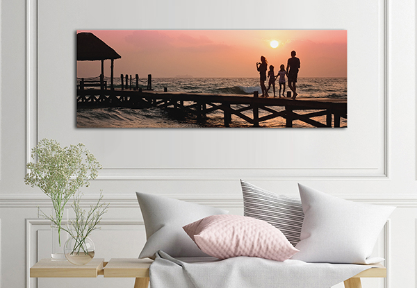 20 x 60cm Panoramic Canvas Print - Larger Sizes Available & Delivery