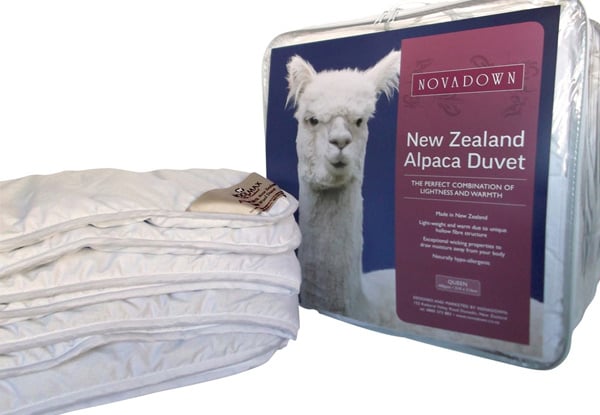 From $185.94 for a Novadown Alpaca 400gsm Duvet