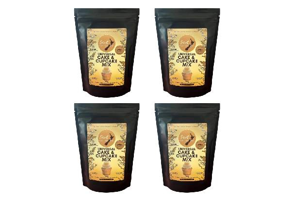 Secret Kiwi Kitchen Four-Pack Universal Cake Mix Bundle