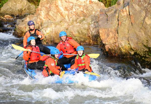 Scenic Grade 2 White Water Rafting, or Inflatable Kayak / Double Duckie River Trip