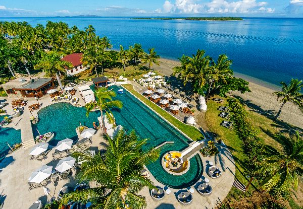 Five-Star, Four-Night Tropical Paradise Stay at Sofitel Fiji Resort & Spa for Two incl. Return Flights to Nadi, Four Nights in a Superior King Room, Full Buffet Breakfast Daily - Option to incl. Two Children