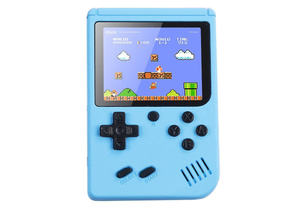 500 in 1 Handheld Gaming Console - Blue