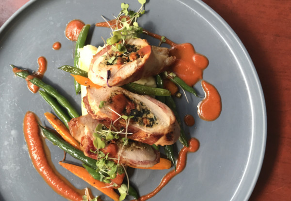 European Cuisine with a Kiwi Twist at the Viaducts Steakhouse - Two-Course Lunch or Dinner for Two People