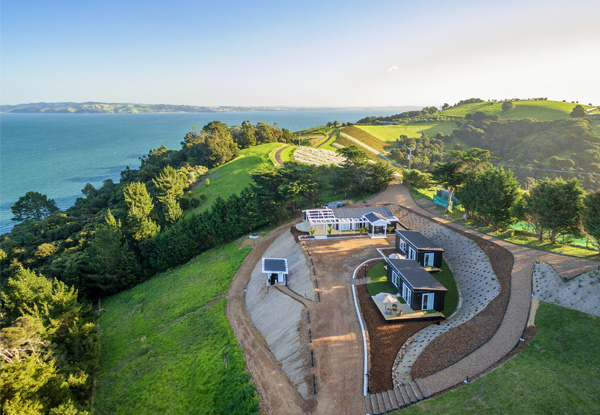 Two-Night Elevated Chalet Stay on Waiheke Island Bay Estate for Two People - Options for Luxury Chalet
