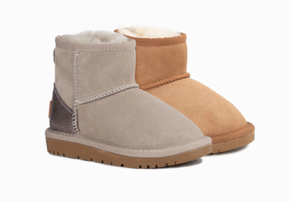 Ugg Kids Classic Mini Glitz Boots - Available in Two Colours & Six Sizes