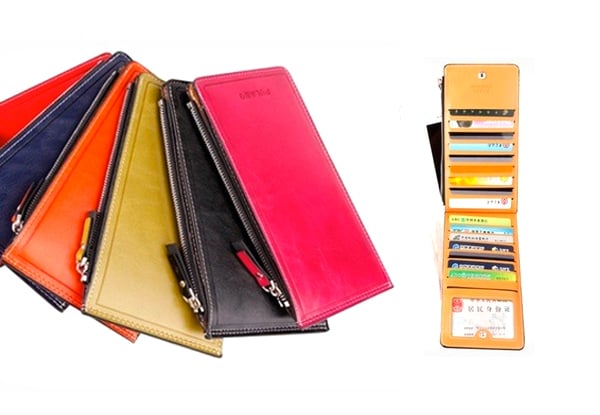 $17.50 for a Coloured Card Holder - Holds up to 17 Cards - Available in Six Colours