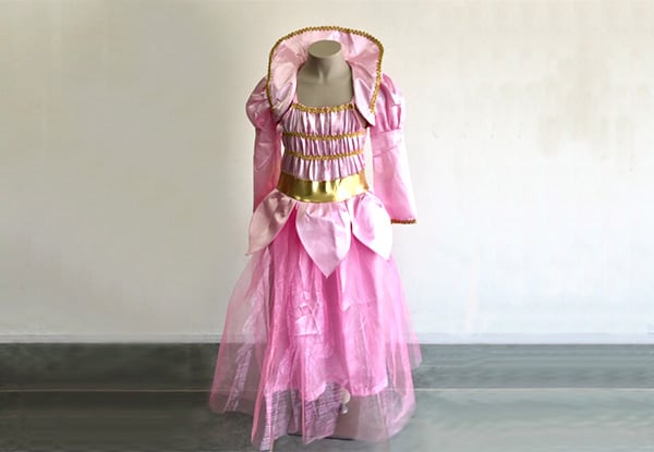 Princess Dress-Up Costume for Ages Three to Seven Years - Two Colours Available