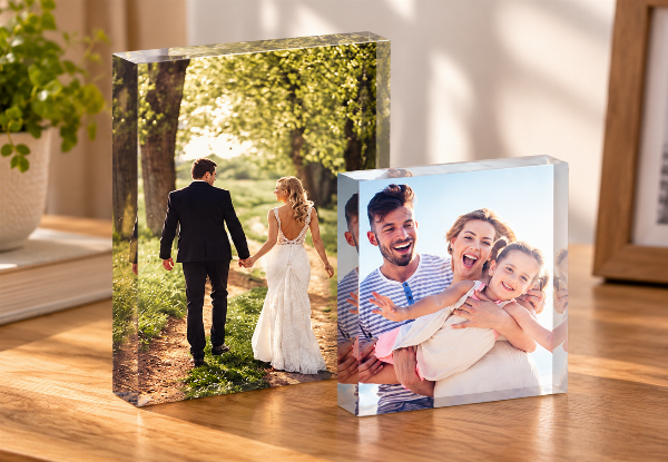 Personalised Acrylic Block Range