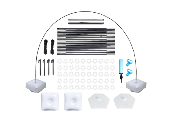 Balloon Ground Arch Holder Stand with Base Set