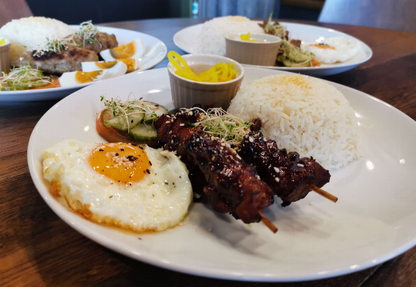 Filipino Brunch for One Person - Dine in or takeaway