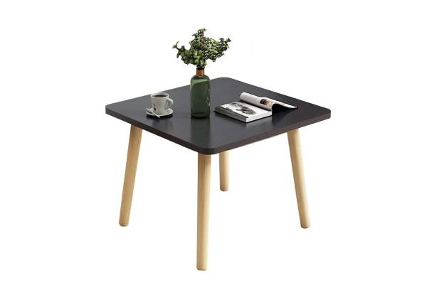 Square 40cm Side Coffee Table - Available in Three Colours