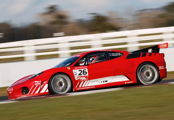 From $295 for a Three Lap Ferarri Experience at Hampton Downs March 31st or April 28th