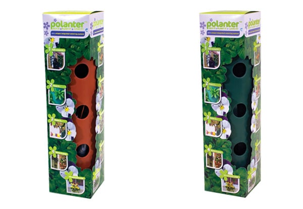 $10 for a Standing Planter with Integrated Watering System Available in Two Colours (value $19.98)
