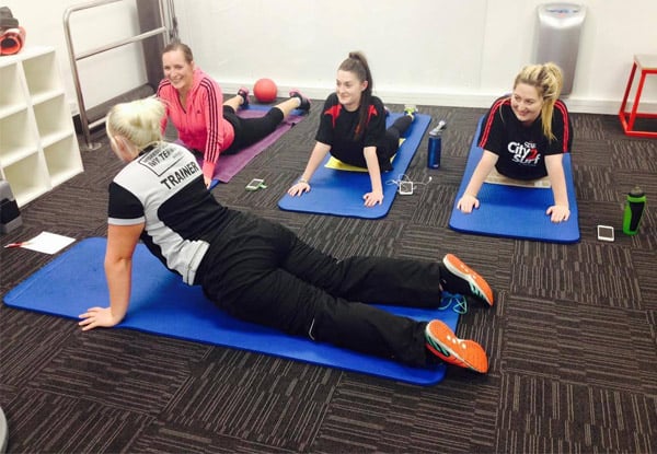 $8 for One Group Glass, $25 for One 30 Min PT session or $40 for One 60 Min PT Session