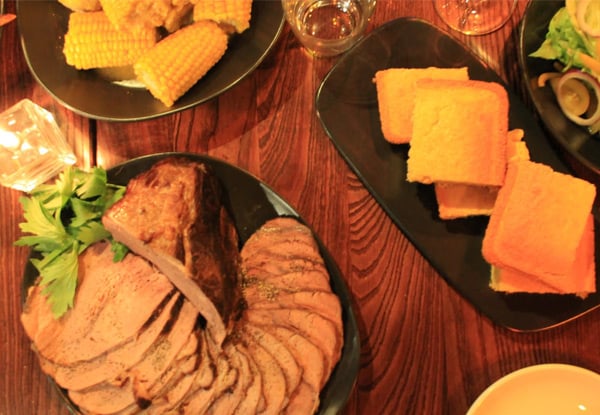 $119 for a Southern United States Feast for Four incl. Ribs, Roast Beef or Lamb, Buffalo Wings, Cornbread, Dessert & More – Options for up to Ten People Available (value up to $530)