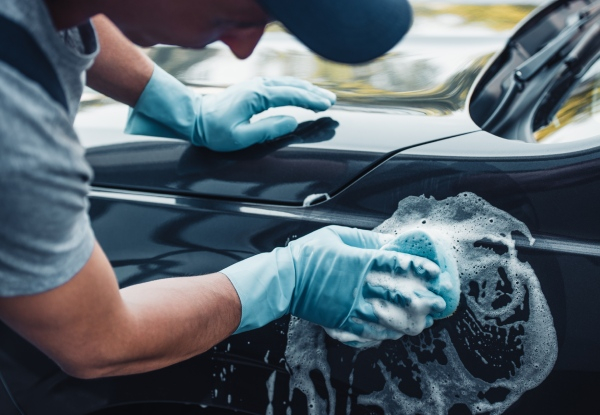 Car Interior & Exterior Clean incl. Shine for Two-Seater - Option for Five-Seater Sedan, Hatchback, Seven-Seater or 4x4 - Available Saturday & Sunday Only