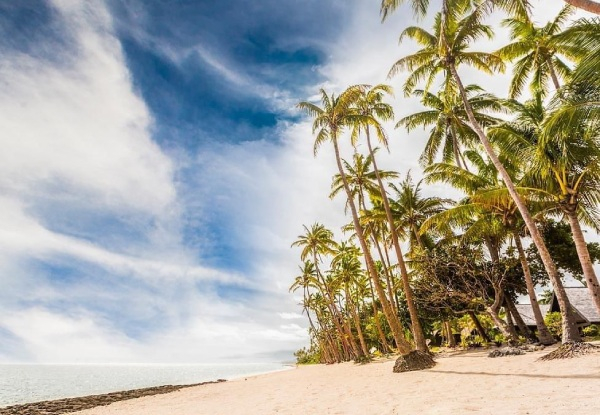 Per Person, Twin-Share All-Inclusive Five-Night Fiji Getaway with Flights, Coral Viewing Cruise, Golf with Golf Cart, Drinks & More - Options for Departure from Auckland, Wellington or Christchurch