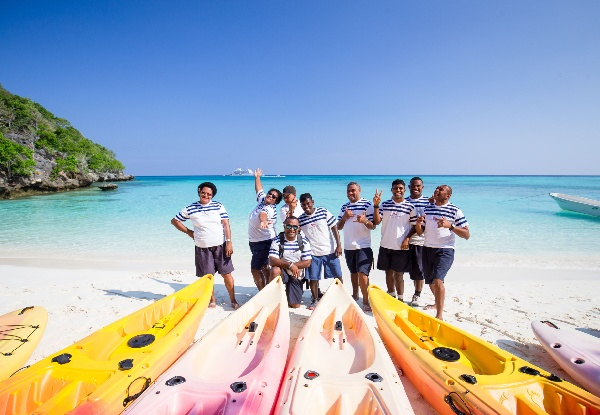 Per Person, Twin-Share, Seven-Night Lau Group & Kadavu Fiji Cruise
