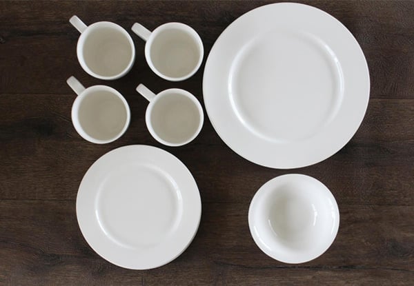 $79 for a 16pc White Dinner Set
