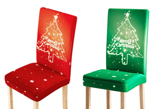 Christmas Dining Chair Cover - Available in Three Options