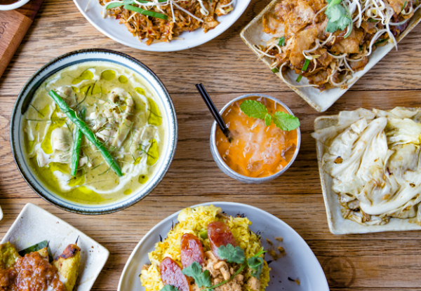 Two Tuk Tuk Thai Street Dishes incl. Rice Per Person - Valid Seven Days for Lunch or Dinner and incl. Option for Four or Six People