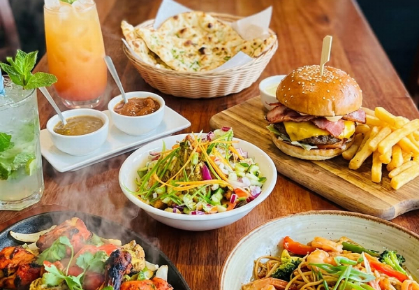 $60 Food & Beverage Voucher for Two People at Mama Sizzler Towards Brunch, Lunch or Dinner