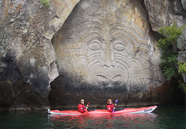 From $69 for a Māori Carvings Kayak Tour – Options for up to Six People
