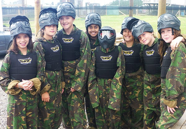 Kids' Paintball Grunt Pack incl. Entry, Gun, Mask & 200 Paintballs — photo 3
