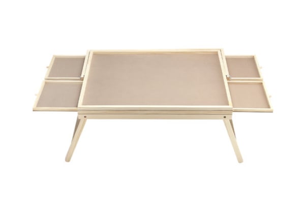 1000pcs Jigsaw Puzzle Table Board Tray with Four Drawers & Light Strip — photo 4