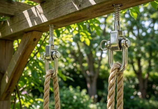 Two-Piece Heavy-Duty D-Type Swing & Sandbag Hanging Hooks