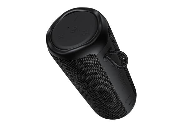 Hoco Bass+ RGB LED Bluetooth Speaker with FM - Black — photo 2