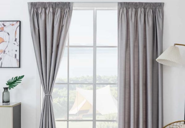 Pair of Thermal Readymade Curtains - Available in Three Colours & Six Sizes — photo 7