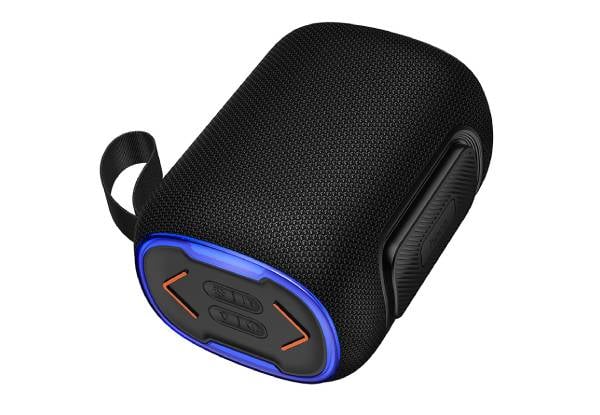 Hoco RGB 10W LED Bluetooth Speaker with Multi-Mode Playback Black — photo 3