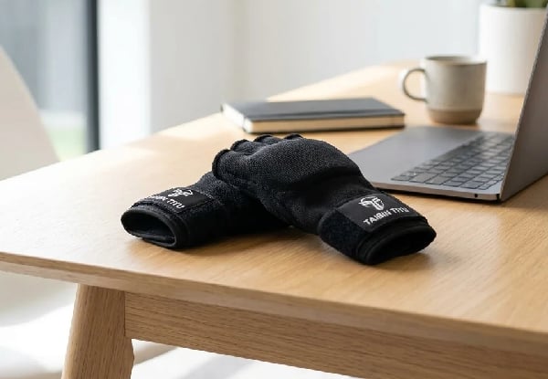 Half Finger Gel Boxing Inner Hand Wrap — photo 4