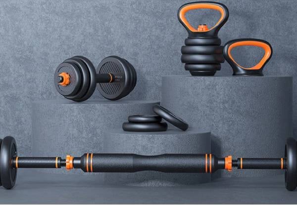Six-in-One Multifunctional Dumbbell Set - Option for 30kg or 40kg — photo 4