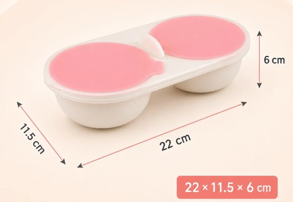 Two Microwave Egg Poacher Bowl — photo 5